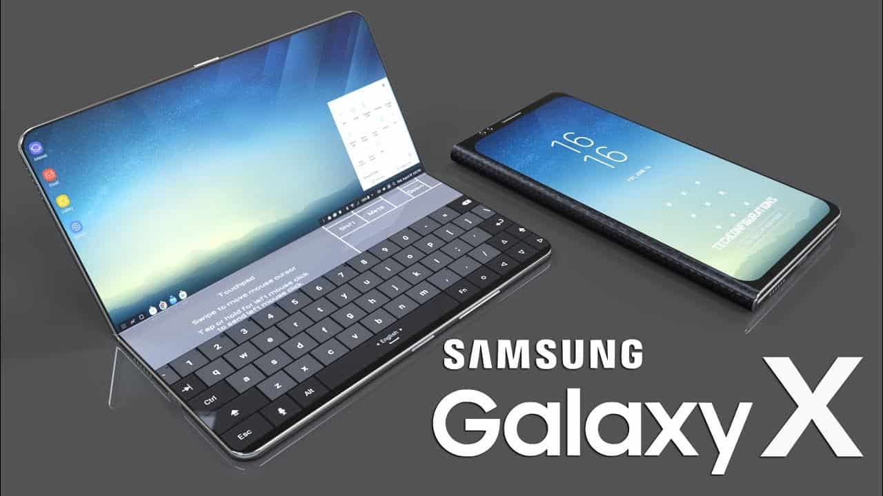 Présentation d'un smartphone Samsung Galaxy X