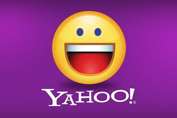 Logo de Yahoo Messenger avec une frimousse